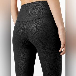 Lululemon Align High-Rise Pant 25" Formation Camo Deep Coal Multi - Size 4